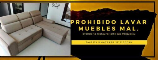 limpieza de muebles de sala