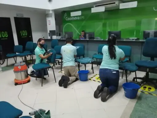 lavado sillas oficina