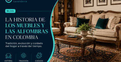 muebles y alfombras en la historia de Colombia