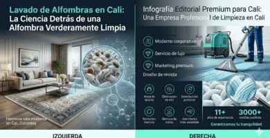 Proceso profesional de lavado de alfombras en Cali realizado por Lavandería Restaurar