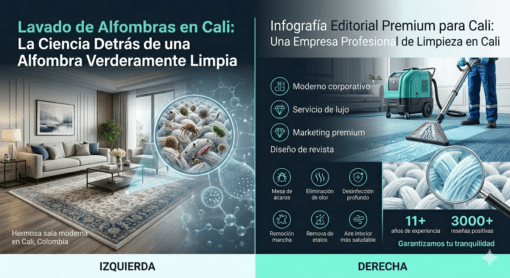 Proceso profesional de lavado de alfombras en Cali realizado por Lavandería Restaurar